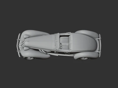 Auburn Speedster 3D Model