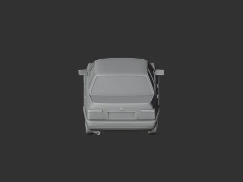 Audi 90 3D Model