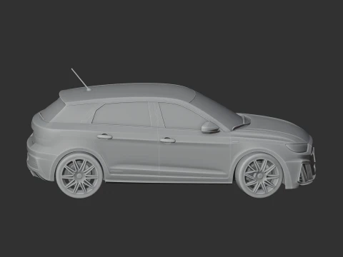 Audi A1 3D Model