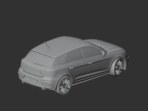 Audi A1 3D Model