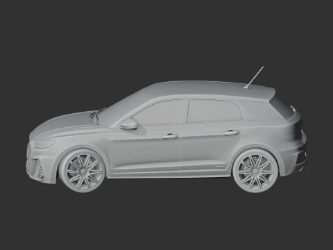 Audi A1 3D Model