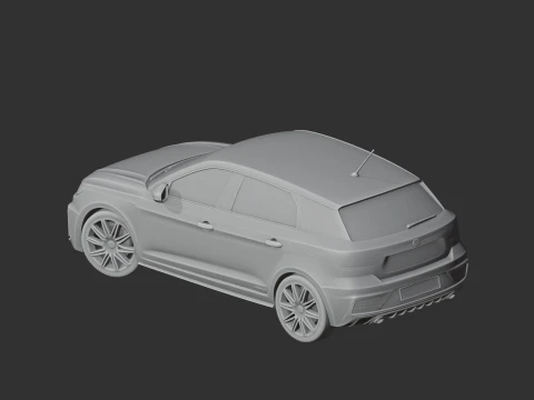 Audi A1 3D Model