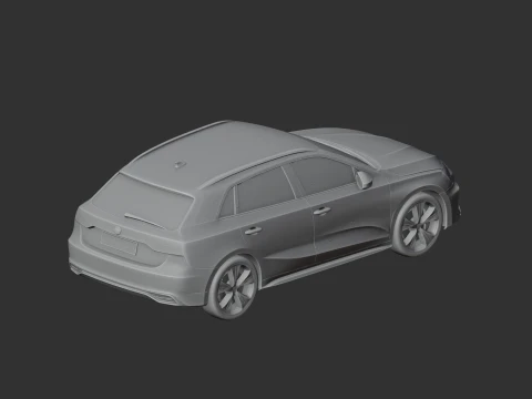 Audi A3 3D Model