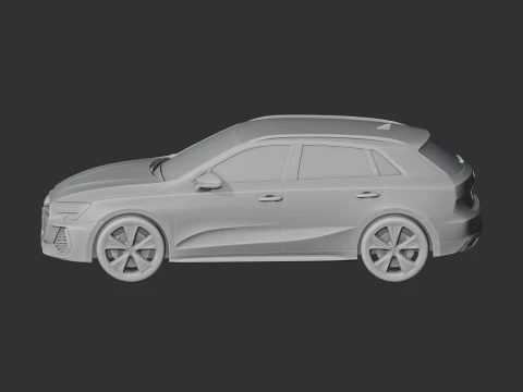 Audi A3 3D Model