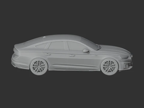 Audi A4 3D Model