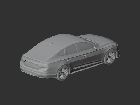 Audi A4 3D Model