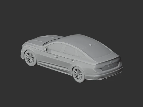 Audi A4 3D Model