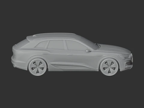 Audi e-tron 3D Model