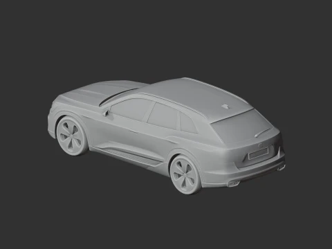 Audi e-tron 3D Model