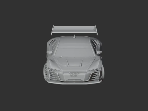 Audi e-tron Vision Gran Turismo 3D Model