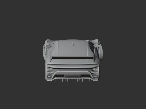 Audi e-tron Vision Gran Turismo 3D Model