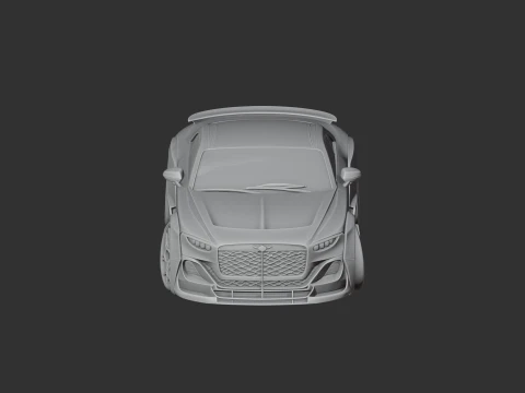 Bentley Mulliner Batur 3D Model