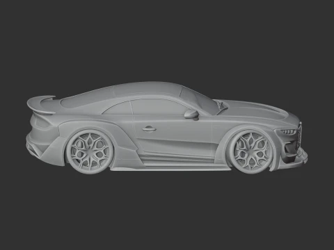 Bentley Mulliner Batur 3D Model