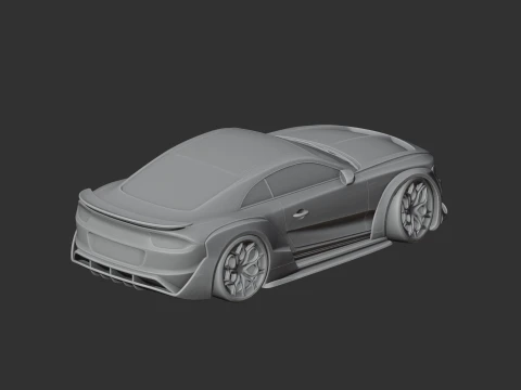 Bentley Mulliner Batur 3D Model