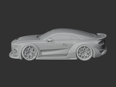 Bentley Mulliner Batur 3D Model