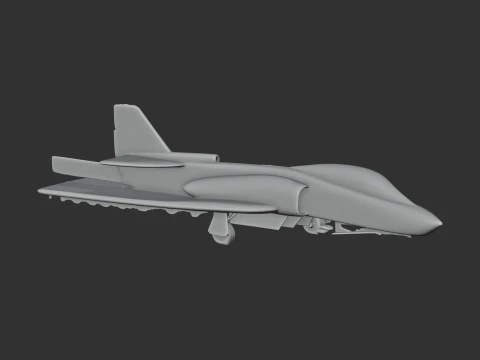 AIDC AT-3 3D Model