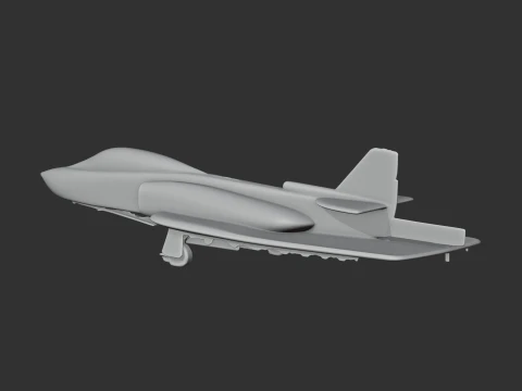 AIDC AT-3 3D Model