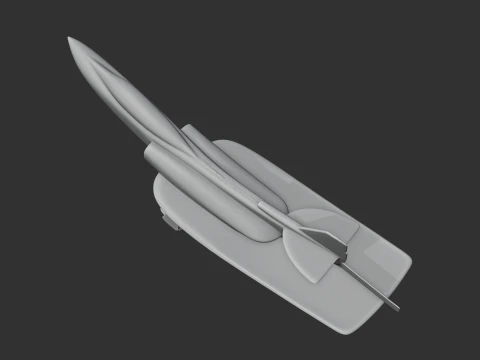AIDC AT-3 3D Model