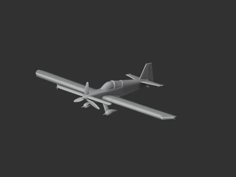 Aircraft Technologies Atlantis 3D Model