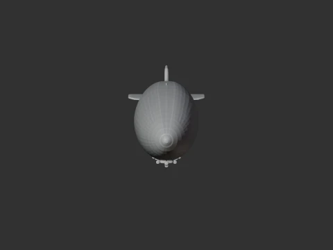 Airship 3D Model