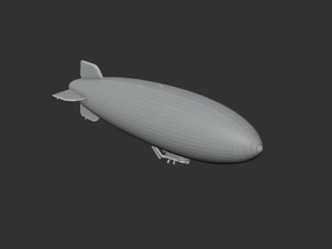 Airship 3D Model