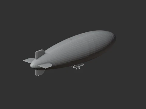 Airship 3D Model