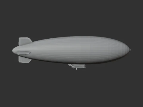 Airship 3D Model