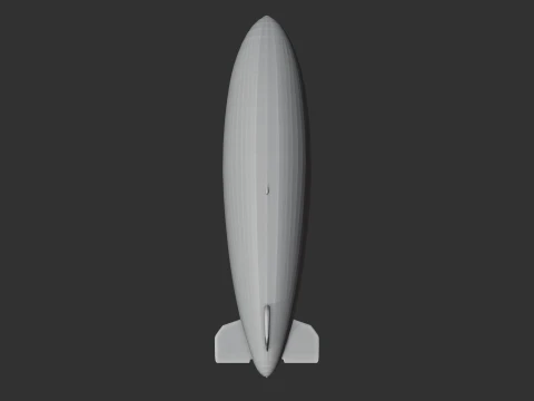 Airship 3D Model
