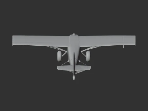 American Champion Citabria 3D Model