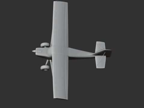 American Champion Citabria 3D Model
