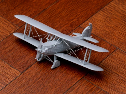 Avro Avian 3D Модель