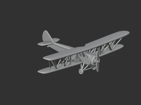 Avro Cadet 3D Model