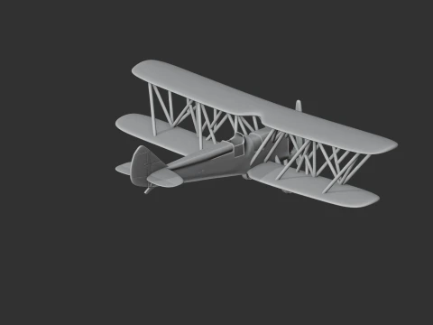 Avro Cadet 3D Model