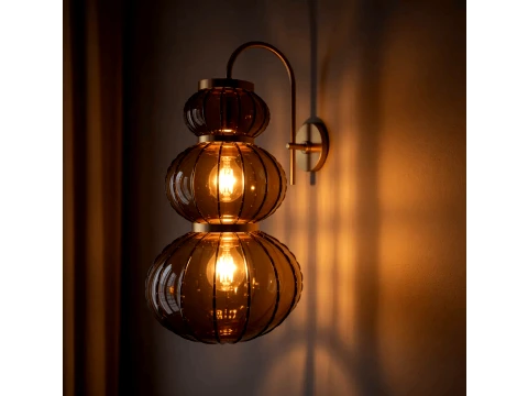 Aplique de pared con farol decorativo Modelo 3D