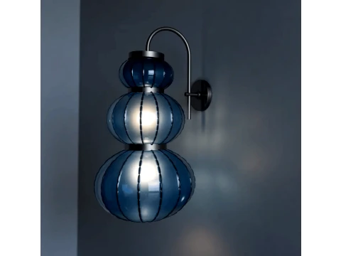 Decorative Lantern Wall Sconce 3D Model