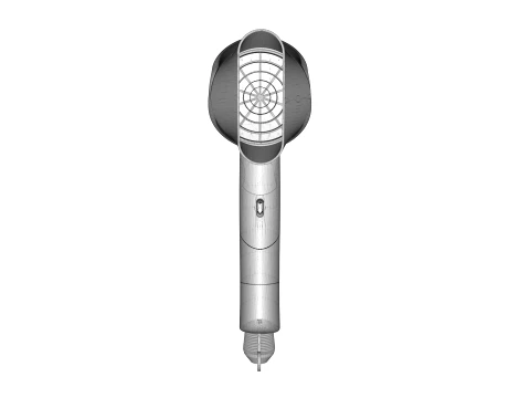Modern Hair Dryer - Professional Handheld Blow Dryer 3D Mode 3D Model