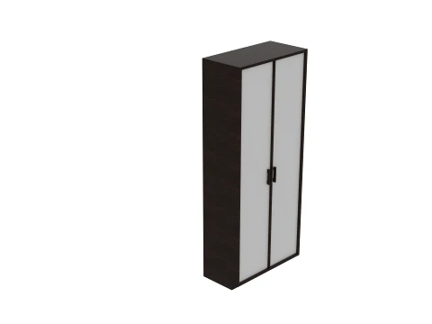 Modern Two Door Cupboard- Low polygon 3D Model