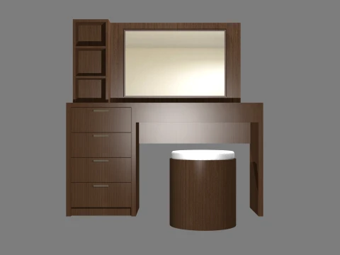 Modern Dressing Table 3D Model