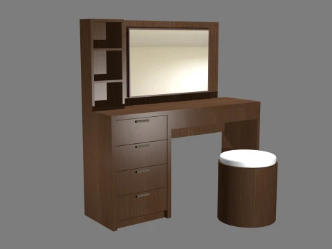 Modern Dressing Table 3D Model