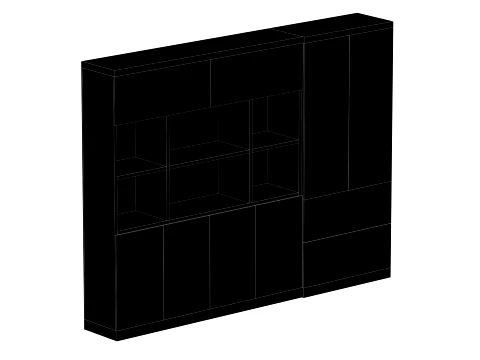 Shelf Storage Units - 001 3D Model