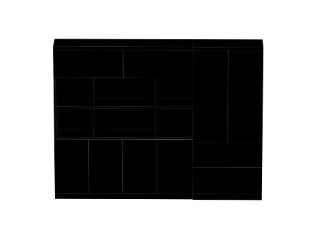 Shelf Storage Units - 001 3D Model