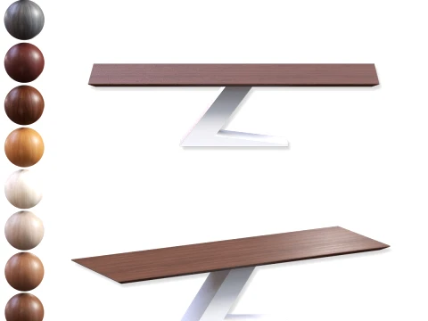 Meeting Conference Table - 001 3D Model