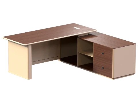 Executive Desk - 002 3D Model
