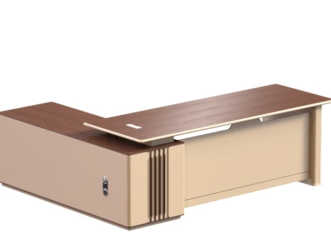Executive Desk - 002 3D Model