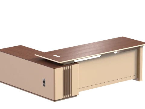 Executive Desk - 002 3D Model