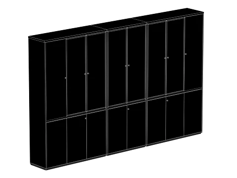 Shelf Storage Units - 002 3D Model