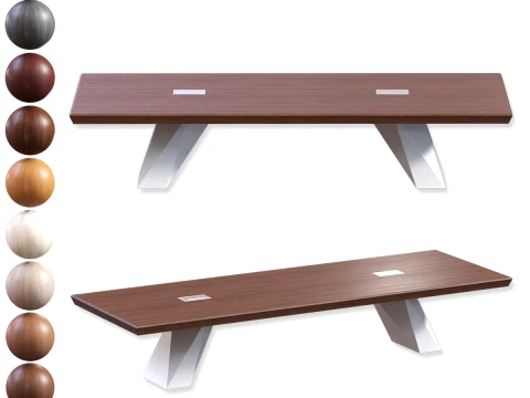 Meeting Conference Table - 002 3D Model