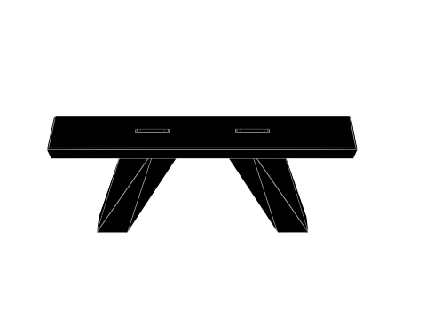 Meeting Conference Table - 002 3D Model