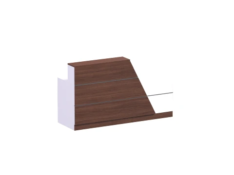 Reception Front Desk - 002 3D Model
