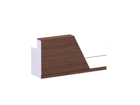 Reception Front Desk - 002 3D Model